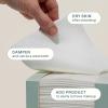 imageCliganic Clean Face Towels XL Disposable UltraAbsorbent Hypoallergenic ampamp Soft  Makeup Remover Dry Wipes Pamper Your Face Feel Fresh ampamp Radiant Hygienic Towelettes for All Skin Types 50 Ct50 Count Pack of 4