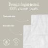 imageCliganic Clean Face Towels XL Disposable UltraAbsorbent Hypoallergenic ampamp Soft  Makeup Remover Dry Wipes Pamper Your Face Feel Fresh ampamp Radiant Hygienic Towelettes for All Skin Types 50 Ct50 Count Pack of 4