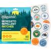 imageCliganic Mosquito Repellent Bracelet ampamp Repellent Patches Trio  for The Whole Family