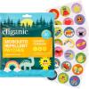 imageCliganic Mosquito Repellent Bracelet ampamp Repellent Patches Trio  for The Whole Family