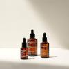 imageCliganic Organic Natures Glow Oils Trio Jojoba Argan ampamp Rosehip  For Face Hair ampamp Body