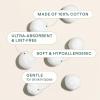 imageCliganic Super Jumbo Cotton Balls 200 Count  Hypoallergenic Absorbent Large Size 100 Pure Packaging May Vary200 Count Pack of 1