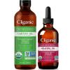 imageCliganic Carrier Oils Duo Organic Jojoba Oil and Organic Castor Oil
