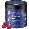 imageCliganic Melatonin Gummies 10 mg 120Day Supply  Adult Sleep Aid Berry Flavor Vegan NonGMO Kosher GlutenFree Supplement Helps Regulate Circadian Rhythm ampamp Promotes Peaceful Nights60 Count Pack of 1