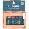 imageCliganic Organic Lip Balm Set 6 Flavors  100 Natural Hydrating Moisturizing for Dry Cracked Lips for Men ampamp WomenTropical Passion