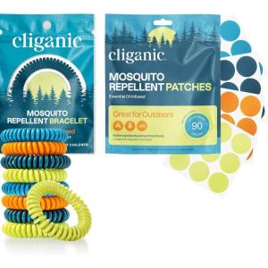 imageCliganic Mosquito Repellent Classic Duo  DEET Free