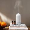 imageCliganic Ceramic Diffuser Sage 100ml Ultrasonic for Essential Oils Aromatherapy Home ampamp OfficeWhite
