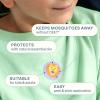 imageCliganic Mosquito Repellent Stickers 90 Pack  Animal Patches for Kids Natural DEETFree Essential Oil Infused180 Count Pack of 1