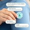 imageCliganic Mosquito Repellent Stickers 90 Pack  Camping Patches for Kids ampamp Adults Natural DEETFree Essential Oil Infused180 Count Pack of 1