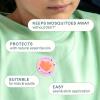 imageCliganic Mosquito Repellent Stickers 90 Pack  Positive Vibes Patches for Kids Natural DEETFree Essential Oil Infused180 Count Pack of 1