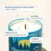 imageCliganic Natural Mosquito Repellent Candle 9oz Pack of 2  Citronella DEET Free Essential Oil Infused for Outdoor Camping  Burns 40 HoursPack of 2