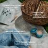 imageCliganic Natural Mosquito Repellent Candle Pack of 2  Citronella DEET Free Essential Oil Infused for Outdoor Camping  Burns 18 HoursPack of 2