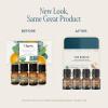imageCliganic Organic Essential Oils Gift Set Top 4  The Basics 100 Pure Natural Aromatherapy  Peppermint Eucalyptus Tea Tree ampamp Orange017 Fl Oz Pack of 4