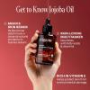 imageCliganic Organic Jojoba Oil 16oz with Pump 100 Pure  Bulk Moisturizing Oil for Face Hair Skin ampamp Nails  Natural Cold Pressed Packaging May Vary16 Fl Oz Pack of 1