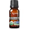 imageCliganic Organic Peppermint Essential Oil  100 Pure Natural for Aromatherapy Diffuser  NonGMO Verified Packaging May VaryBlack Pepper
