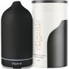imageCliganic Ceramic Diffuser Sage 100ml Ultrasonic for Essential Oils Aromatherapy Home ampamp OfficeBlack