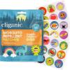 imageCliganic Mosquito Repellent Stickers 90 Pack  Positive Vibes Patches for Kids Natural DEETFree Essential Oil Infused180 Count Pack of 1