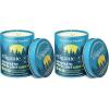 imageCliganic Natural Mosquito Repellent Candle 9oz Pack of 2  Citronella DEET Free Essential Oil Infused for Outdoor Camping  Burns 40 HoursPack of 2