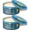 imageCliganic Natural Mosquito Repellent Candle Large 22oz Pack of 2  Citronella DEET Free Essential Oil Infused for Outdoor Camping  Burns 40 HoursPack of 2