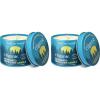 imageCliganic Natural Mosquito Repellent Candle Pack of 2  Citronella DEET Free Essential Oil Infused for Outdoor Camping  Burns 18 HoursPack of 2