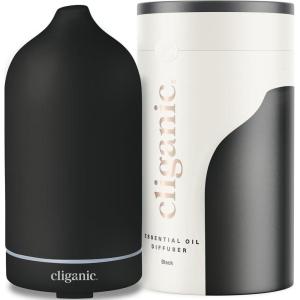 imageCliganic Ceramic Diffuser Sage 100ml Ultrasonic for Essential Oils Aromatherapy Home ampamp OfficeBlack