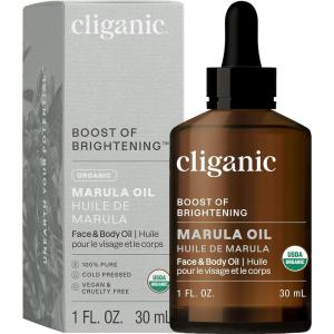 imageCliganic Organic Marula Oil 100 Pure  For Face ampamp Hair  Natural Cold Pressed Unrefined Packaging May Vary1 Fl Oz Pack of 1