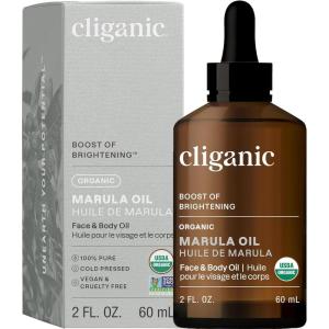 imageCliganic Organic Marula Oil 100 Pure  For Face ampamp Hair  Natural Cold Pressed Unrefined Packaging May Vary2 Fl Oz Pack of 1
