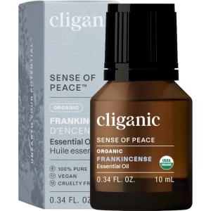 imageCliganic Organic Peppermint Essential Oil  100 Pure Natural for Aromatherapy Diffuser  NonGMO Verified Packaging May VaryFrankincense