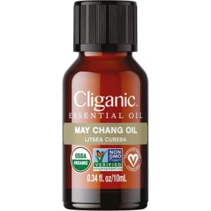 imageCliganic Organic Peppermint Essential Oil  100 Pure Natural for Aromatherapy Diffuser  NonGMO Verified Packaging May VaryMay Chang