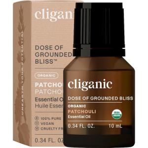 imageCliganic Organic Peppermint Essential Oil  100 Pure Natural for Aromatherapy Diffuser  NonGMO Verified Packaging May VaryPatchouli