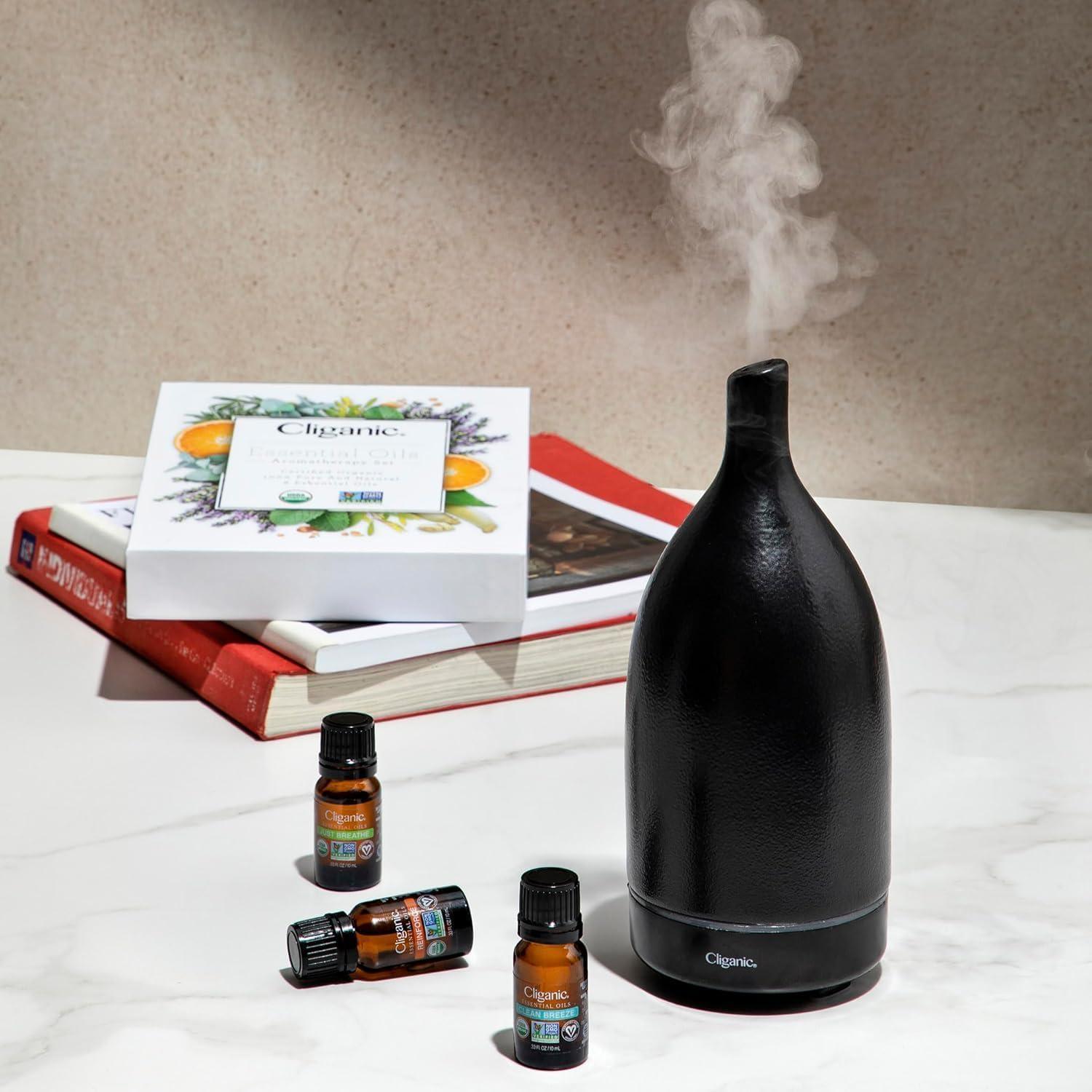 imageCliganic Organic Tea Tree Essential Oil  100 Pure ampamp Natural Essential Oil USDA Certified NonGMO Verified Vegan ampamp CrueltyFree  for Aromatherapy Diffuser Skin Hair ampamp NailsLemon