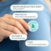 imageCliganic Mosquito Repellent Stickers 80 Pack  Camping Patches for Kids ampamp Adults Natural DEETFree Essential Oil Infused