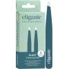 image:imageCliganic Professional Eyebrow Tweezers Slant Tip  Precision for Men amp Women Stainless Steel Best for Plucking Chin Facial HairBlue