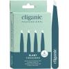 image:imageCliganic Professional Eyebrow Tweezers Slant Tip  Precision for Men amp Women Stainless Steel Best for Plucking Chin Facial HairBlue