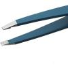image:imageCliganic Professional Eyebrow Tweezers Slant Tip  Precision for Men amp Women Stainless Steel Best for Plucking Chin Facial HairBlue