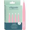 image:imageCliganic Professional Eyebrow Tweezers Slant Tip  Precision for Men amp Women Stainless Steel Best for Plucking Chin Facial HairPink