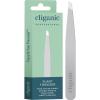 image:imageCliganic Professional Eyebrow Tweezers Slant Tip  Precision for Men amp Women Stainless Steel Best for Plucking Chin Facial HairSilver