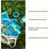 image:imageCliganic 40 Pack Mosquito Repellent Bracelets for Adults amp Kids Rainbow Colors  Natural DEETFree Bands Individually Wrapped1 Count Pack of 40