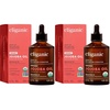 image:imageCliganic Organic Jojoba Oil 100 Pure 8oz  Moisturizing for Face Hair Skin amp Nails  Natural Cold Pressed Hexane Free  Base Carrier Oil4 Fl Oz Pack of 2