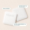 image:imageCliganic Premium Cotton Rounds for Face Bulk 1200 Count Makeup Remover Pads Hypoallergenic LintFree  100 Pure Cotton50 Count Pack of 8